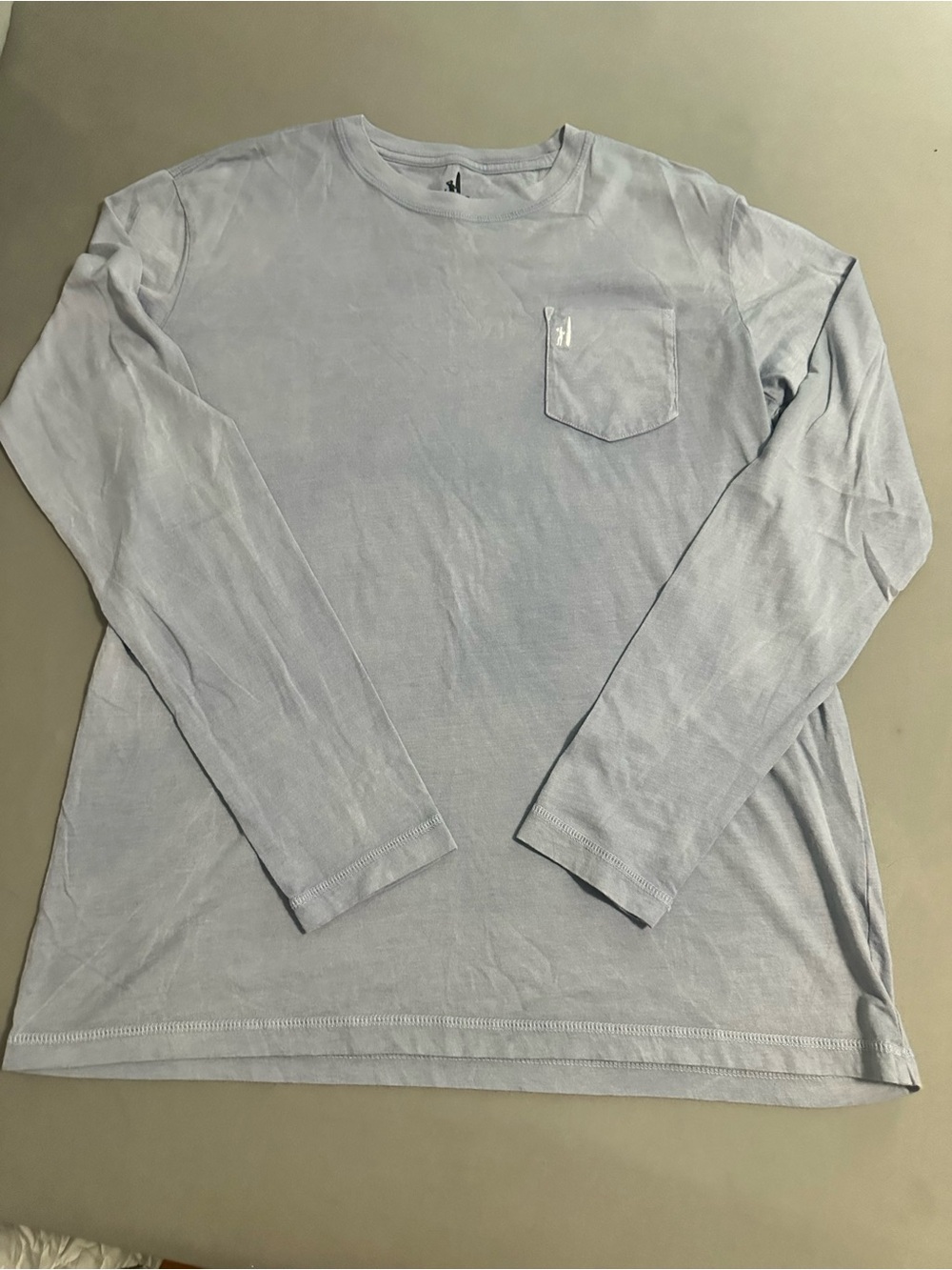 Johnnie-O Brennan 2.0 Blue Long Sleeve Pocket T-Shirt Boy’s Size 16